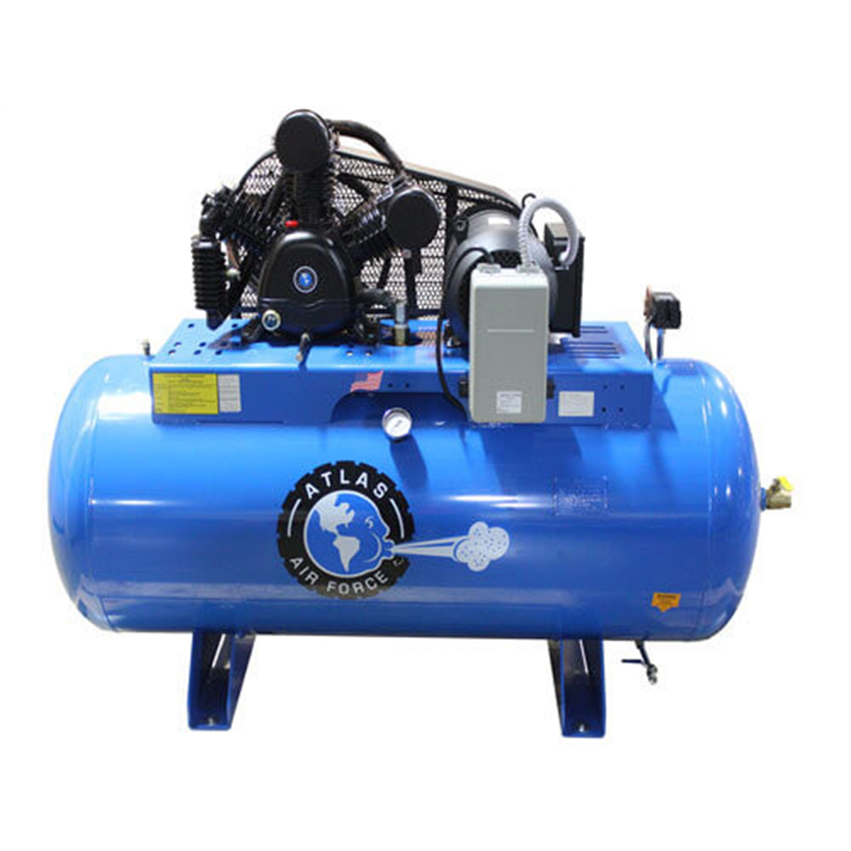 7.5HP 120 GAL HORIZONTAL COMPRESSOR - ATAF9/17-120G-H 7.5HP 120 GAL HORIZONTAL COMPRESSOR - ATAF9/17-120G-H
