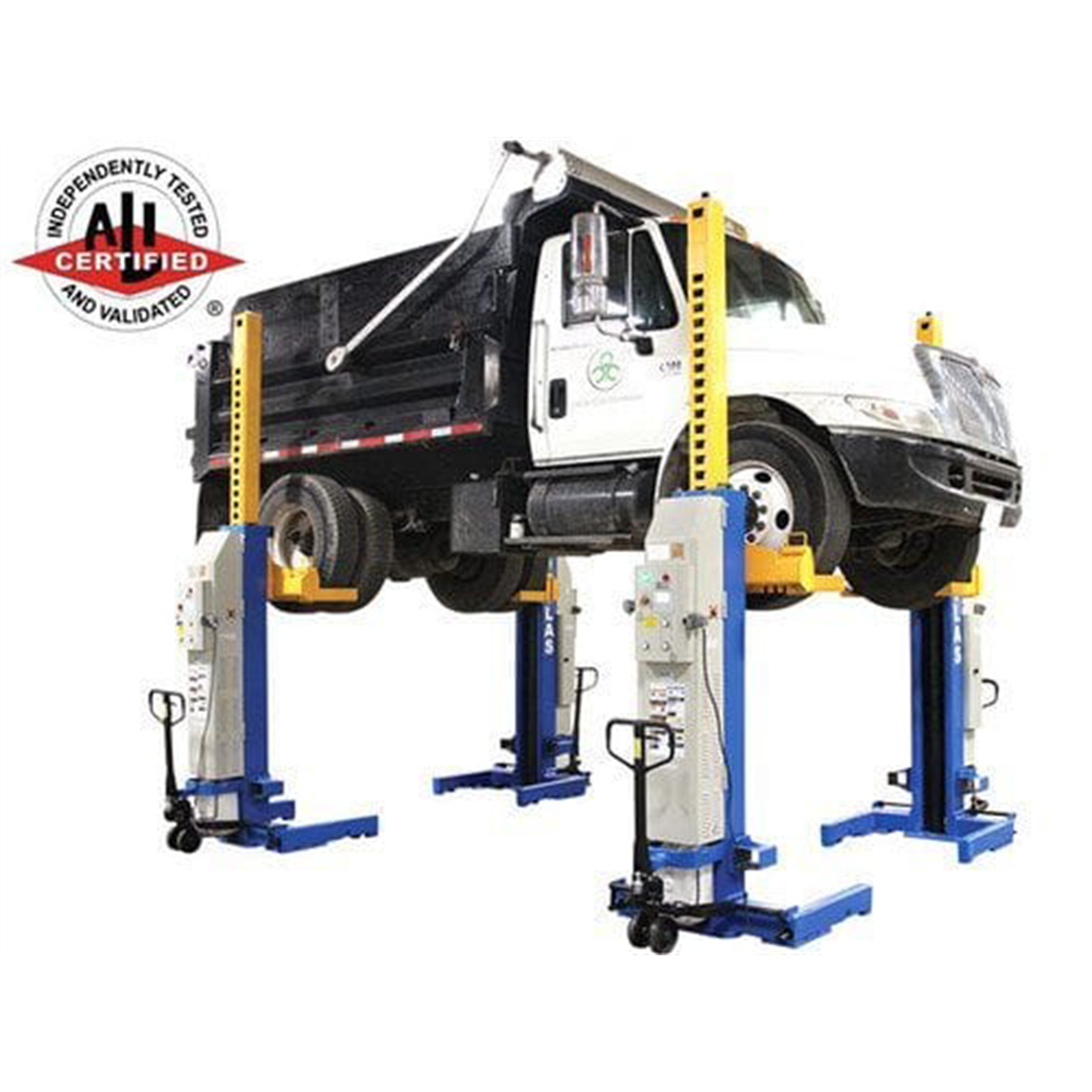 66000 LB ALI CERTIFIED BATTERY POWERED MOBILE COLUMN LIFT - ML-4030BC 66000 LB ALI CERTIFIED BATTERY POWERED MOBILE COLUMN LIFT - ML-4030BC