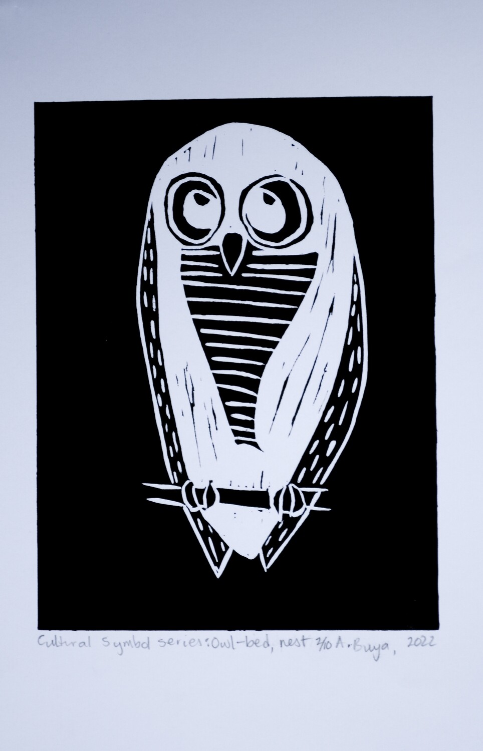 CULTURAL SYMBOL SERIES; Owl-bed nest 6/10