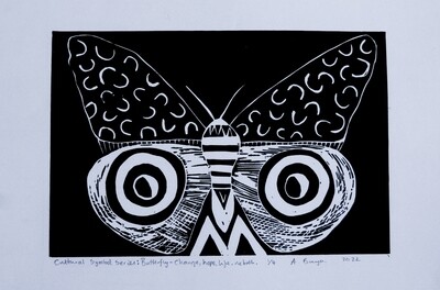 CULTURAL SYMBOLS SERIES ;Butterfly 3/4