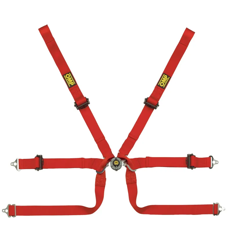 OMP Safety Harness 6-Point Pull Down (DA0202) FIA