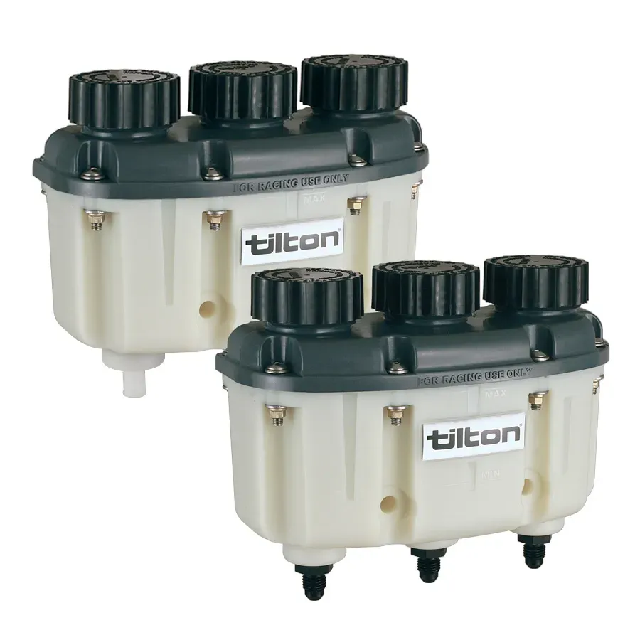 Tilton 3-Cylinder Reservoir (Plastic) Screw Fitting AN-4