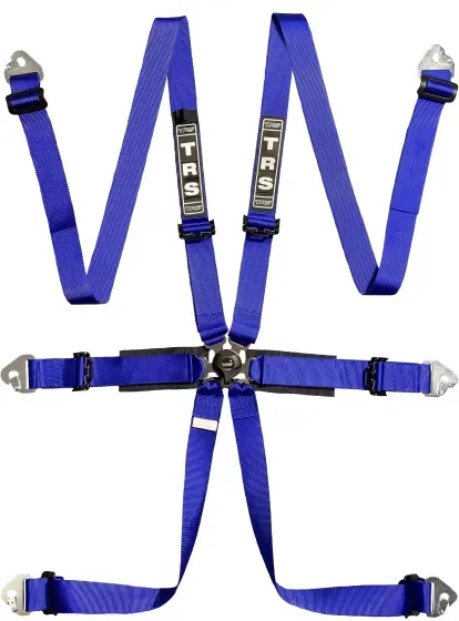 TRS Magnum 6-Point Saloon Harness MX547-002 (Blue) FIA