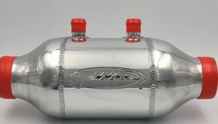 PWR Barrel Intercooler Liquid>Air (102mm x 254mm)