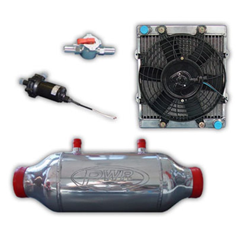 PWR Barrel Intercooler Kit 6 x 6"