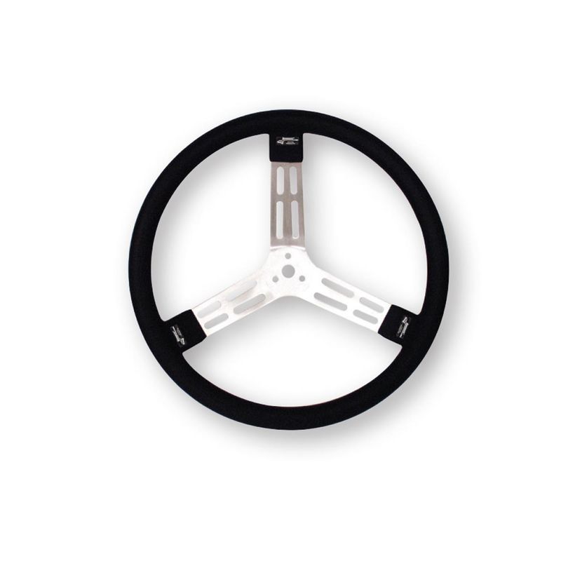 Longacre 15" Steering Wheel (56801) Smooth Black