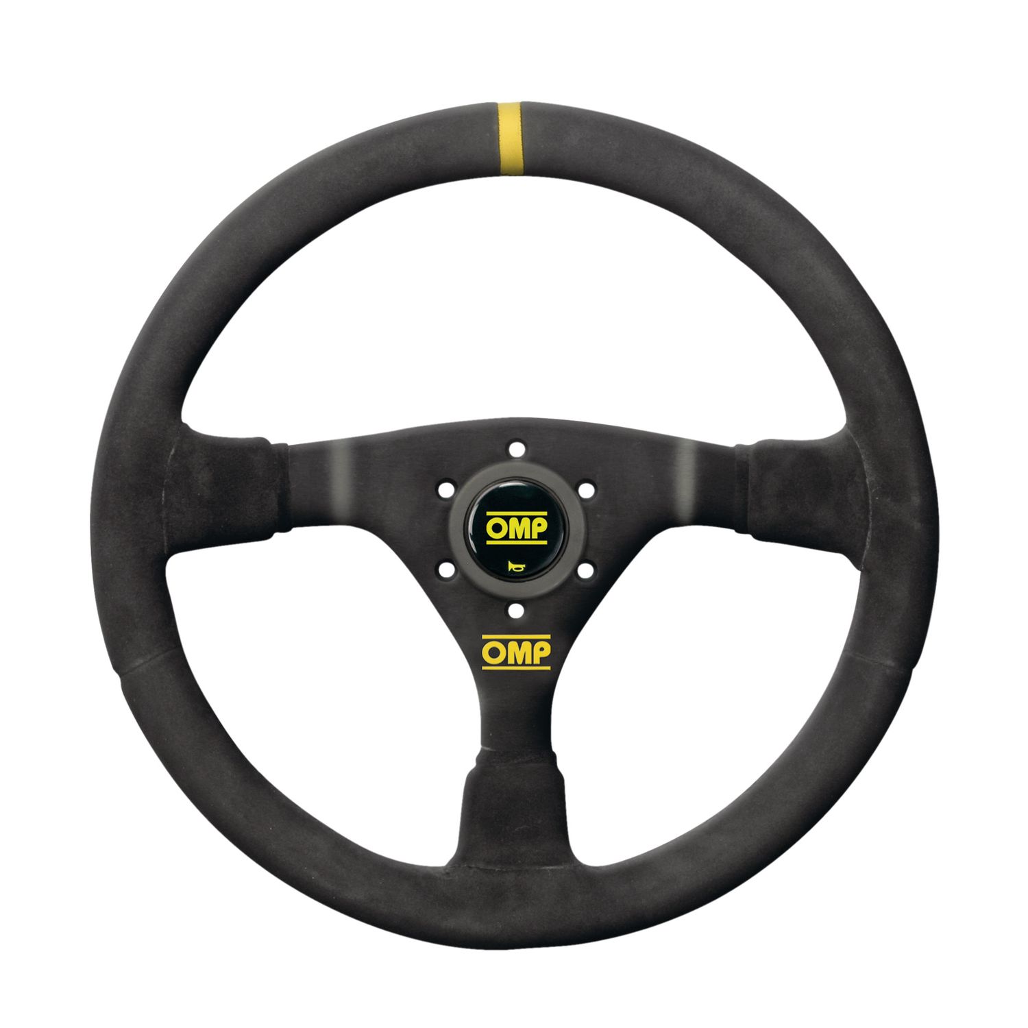 OMP S/W - WRC (Black Suede) 350mm #1979