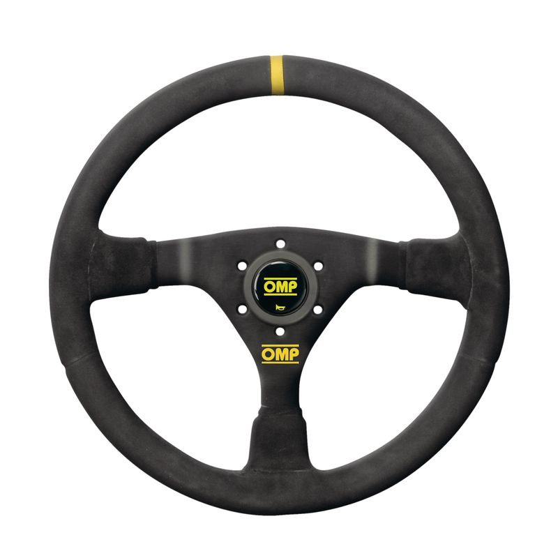 OMP S/W - WRC (Black Suede) 350mm #1979