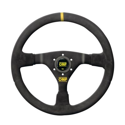 OMP S/W - WRC (Black Suede) 350mm #1979