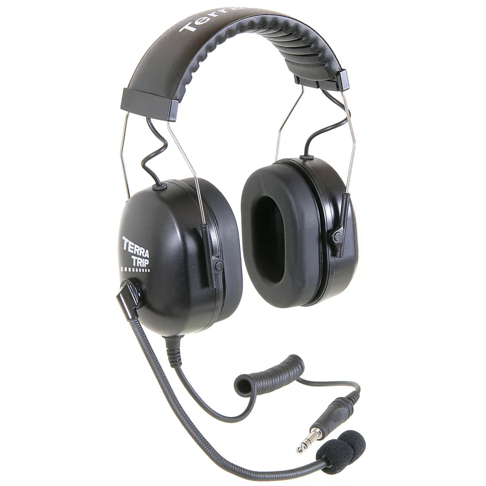Terraphone Pro Full Face Headset (T034) Noise Cancelling