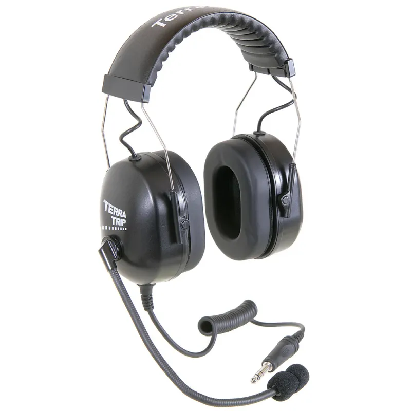 Terraphone Pro Full Face Headset (T034) Noise Cancelling