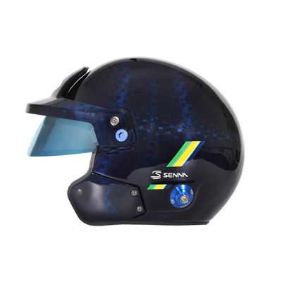 Bell MAG-10 Carbon Ayrton Senna (HANS) Helmet (SPECIAL ORDER)