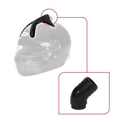 Bell FORCED AIR 10 HOLE TOP/45 DEGREE NOZZLE (V05) KIT – CARBON FIBER BELL HELMET (SPECIAL ORDER)