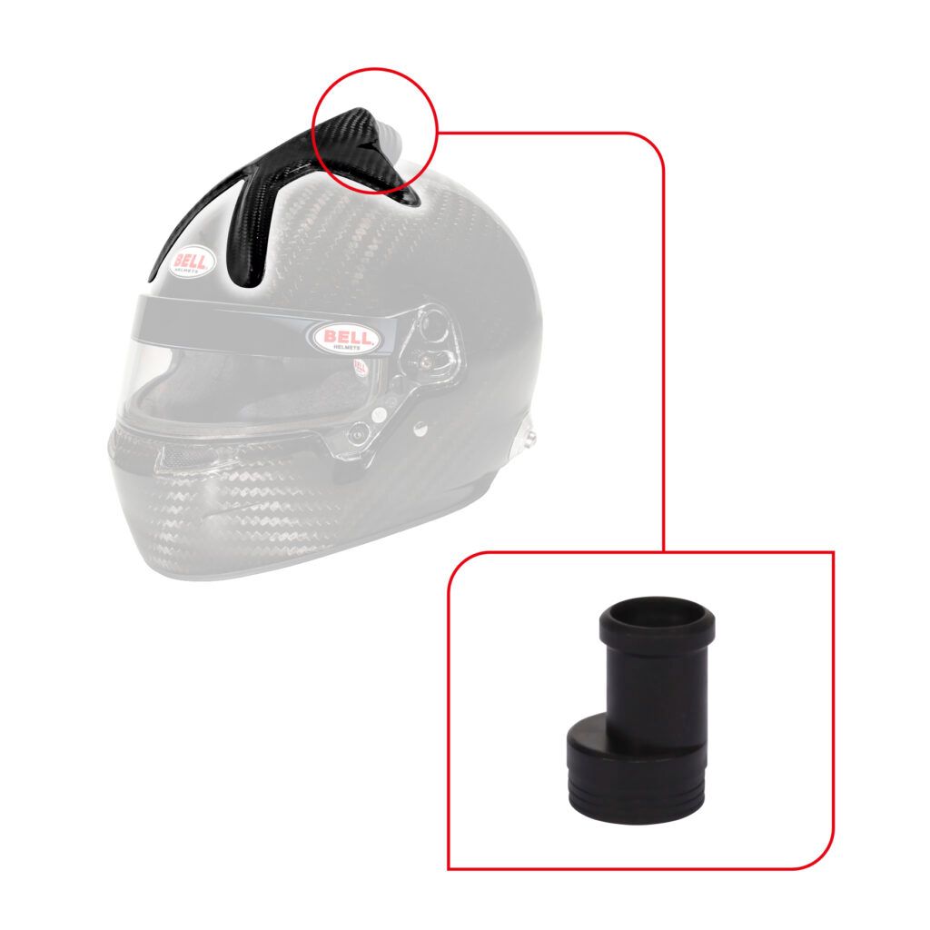 Bell FORCED AIR 10 HOLE TOP/QL NOZZLE (V10) KIT – CARBON BELL HELMET