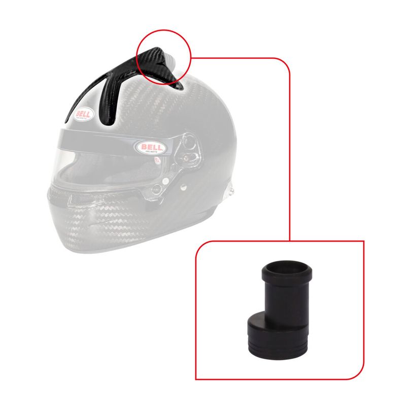Bell FORCED AIR 10 HOLE TOP/QL NOZZLE (V10) KIT – CARBON BELL HELMET