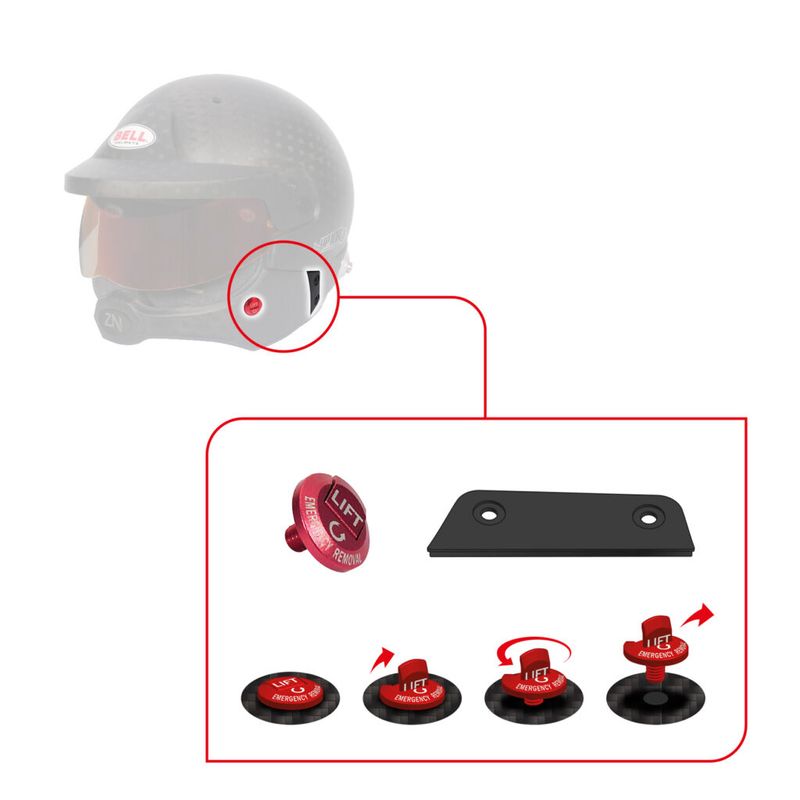 Bell SCREW KIT – HCB HP10/MAG-10