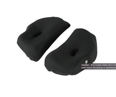Stilo ST6 CHEEK PADS WITH STILO LOGO (with space foe earcup or earpillows) YA0900