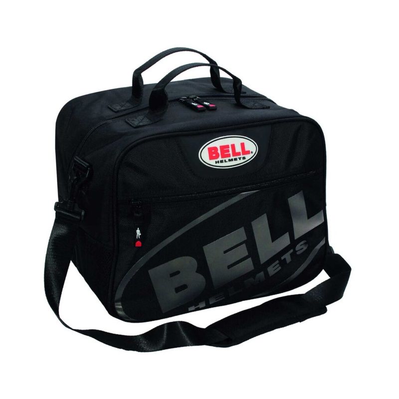 HP HELMET BAG (38x29x27CM) BLACK W/ SHOULDER STRAP BELL HELMET