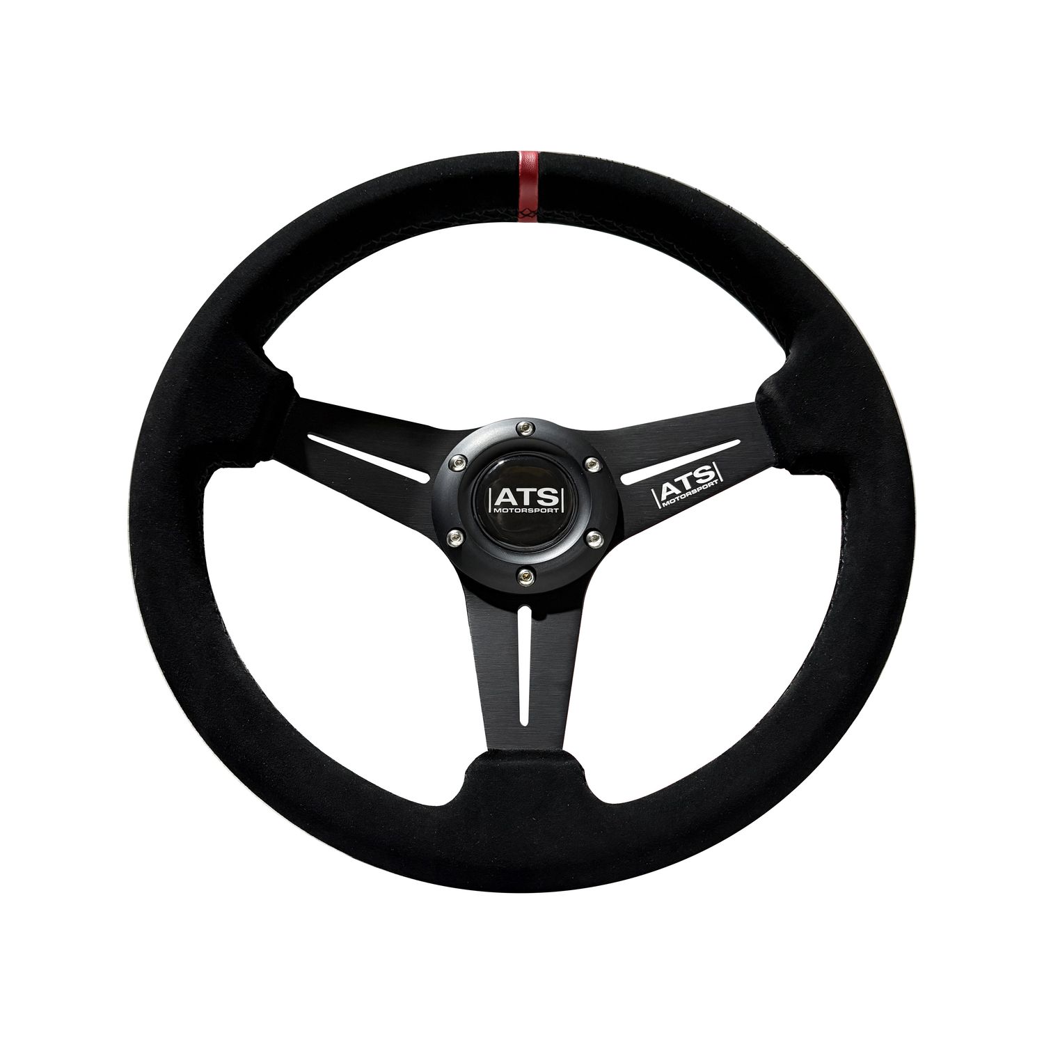 ATS Steering Wheel 330mm (Suede) Flat