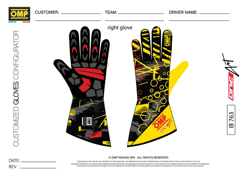OMP Glove - One Art SPECIAL ORDER ONLY