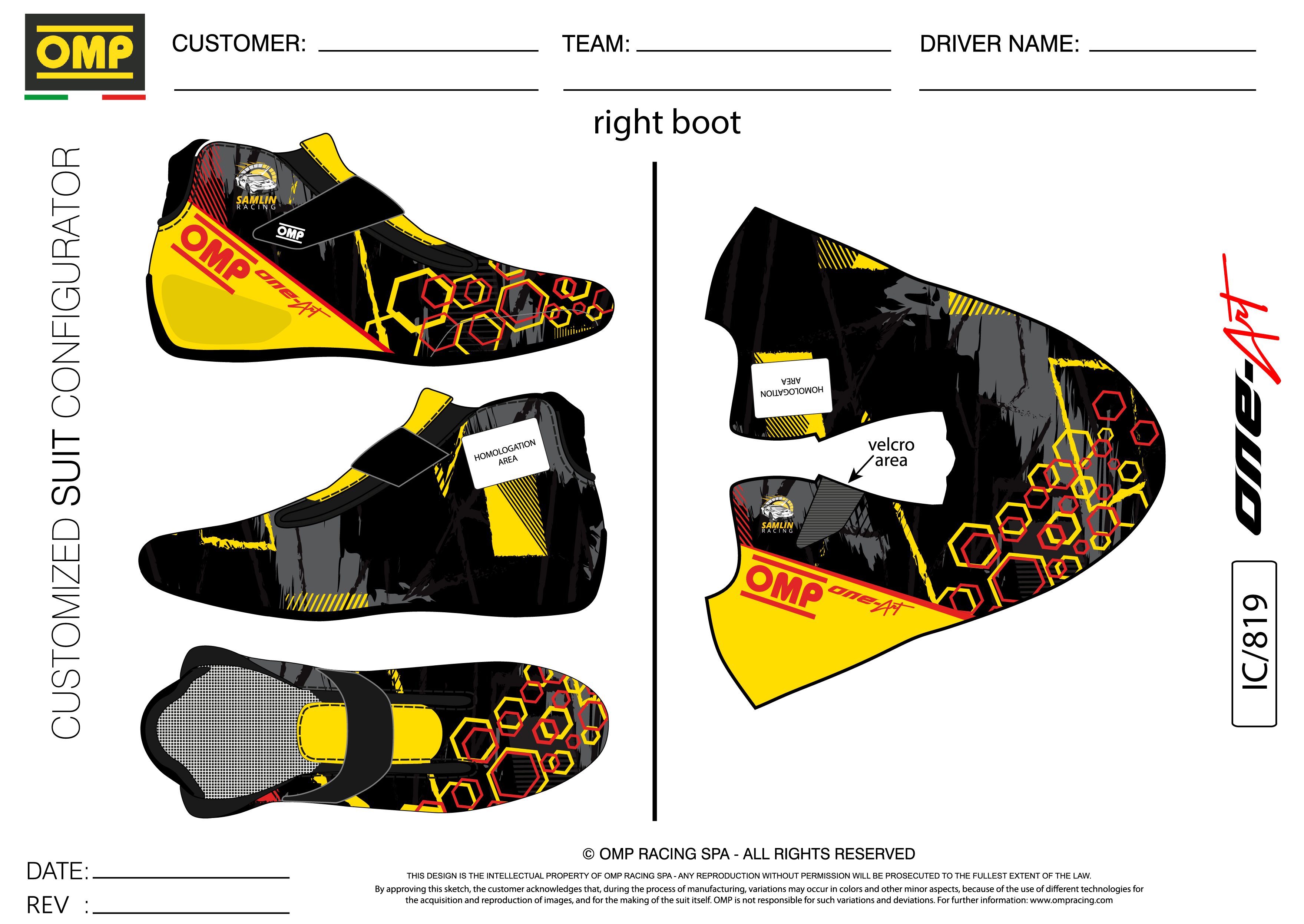 OMP Boots - One Evo X
