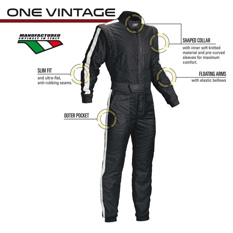 OMP Race Suit - ONE VINTAGE SPECIAL ORDER ONLY