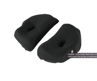 Stilo ST6 CHEEK PADS WITH STILO LOGO (with space foe earcup or earpillows) YA0900 (SPECIAL ORDER)