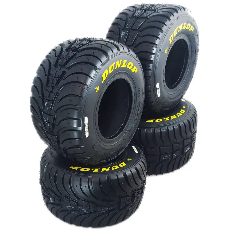Dunlop Kart Tyre Set 5" (Prime) Wet
