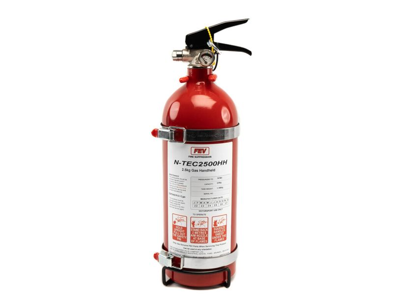 FEV Novec Hand Held Extinguisher 2.5kg (FESG2500RHH)
