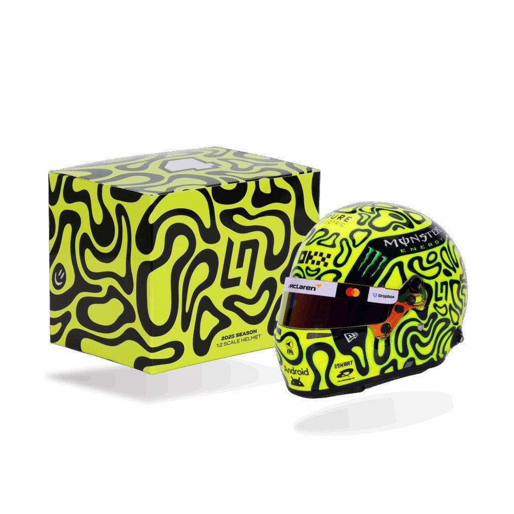 Bell Mini Helmet - Lando Norris F1 2025 Miami