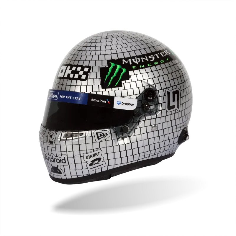 Bell Mini Helmet - Lando Norris F1 2025 Miami