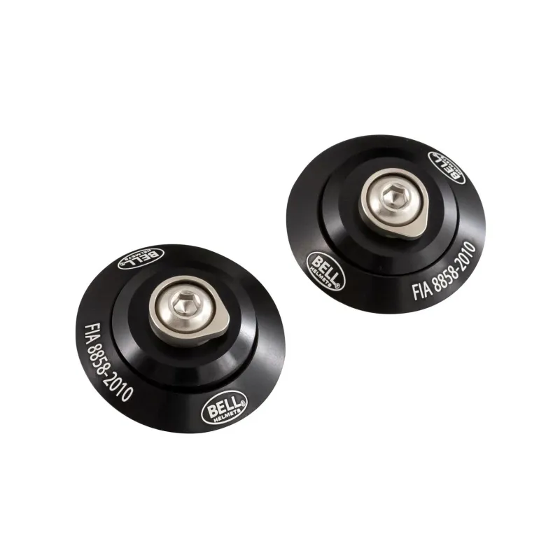 HANS Helmet Clips (Black)