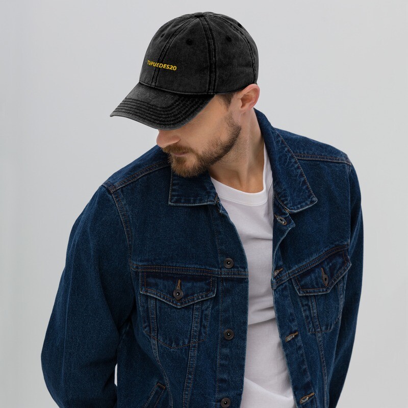 GORRA VINTAGE ALGODON TUPUEDES20