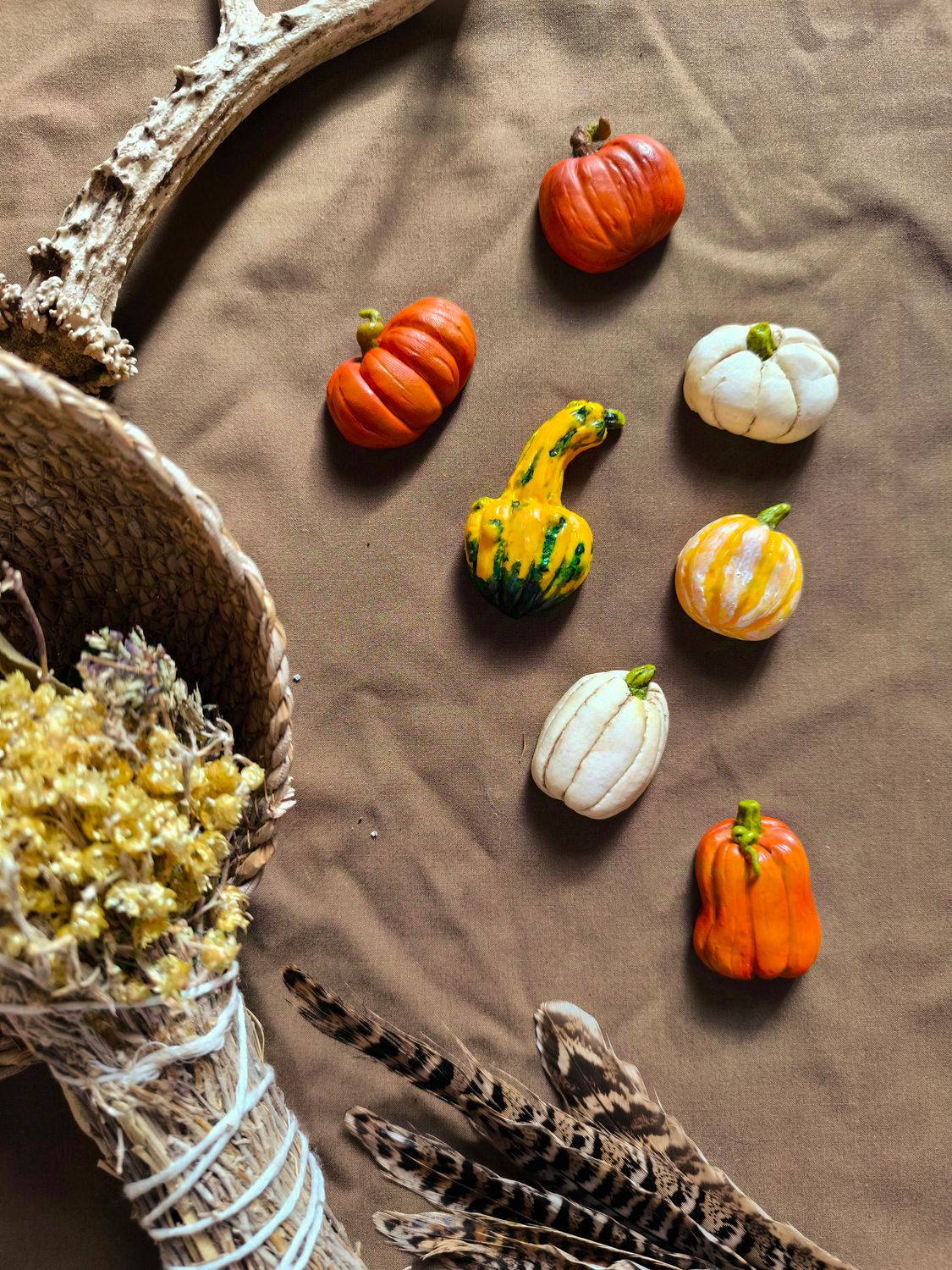 Pumpkin pins