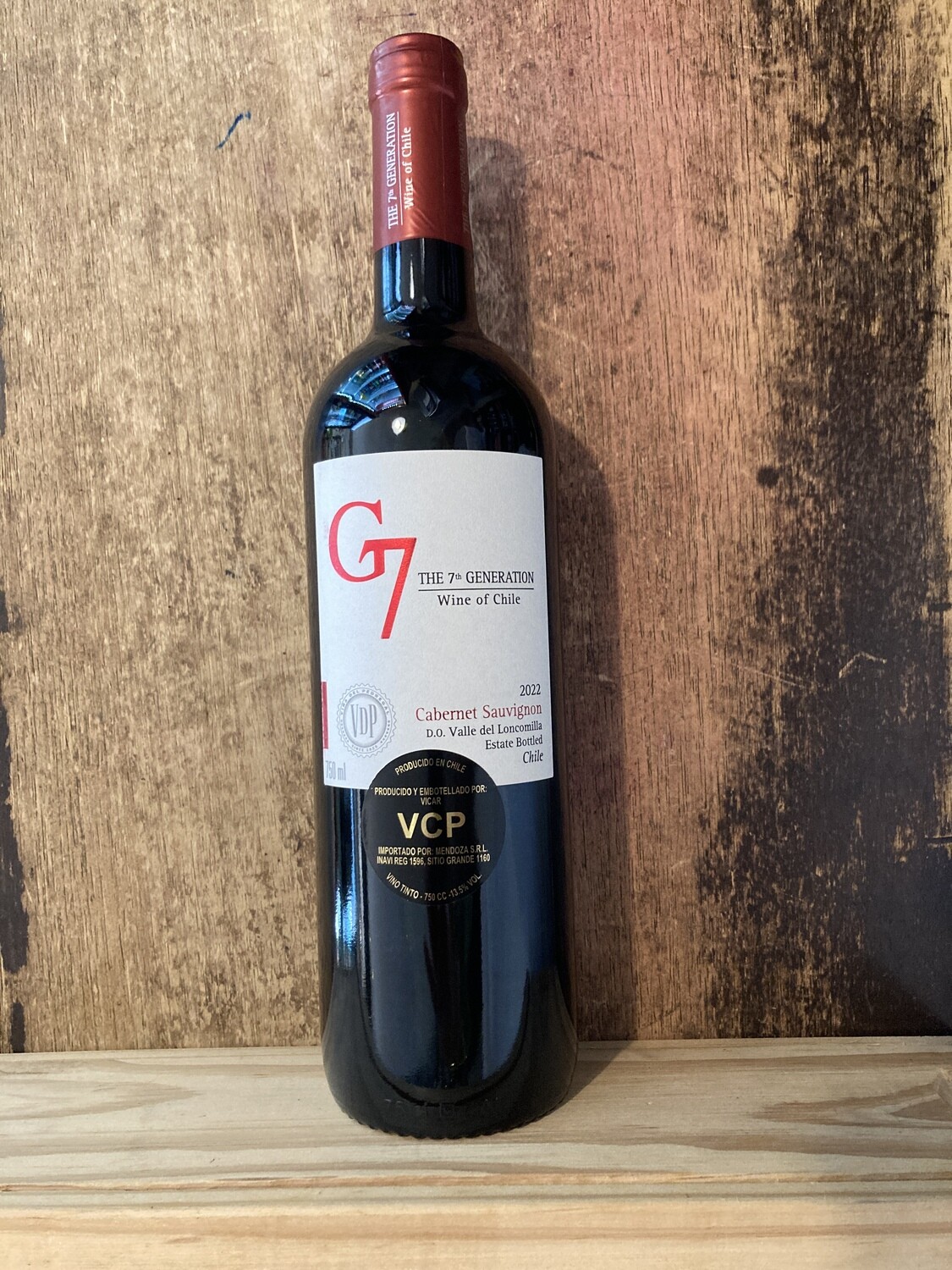 BOX G7 Vinos Chilenos TINTOS - 6 botellas