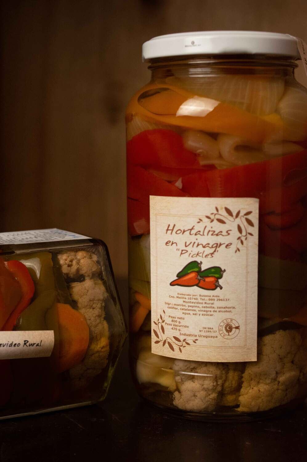 Conservas de hortalizas Artesanales AidaSur