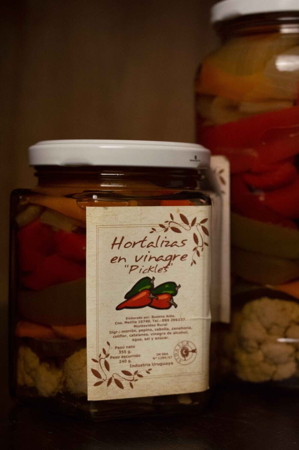 Conservas de hortalizas Artesanales AidaSur