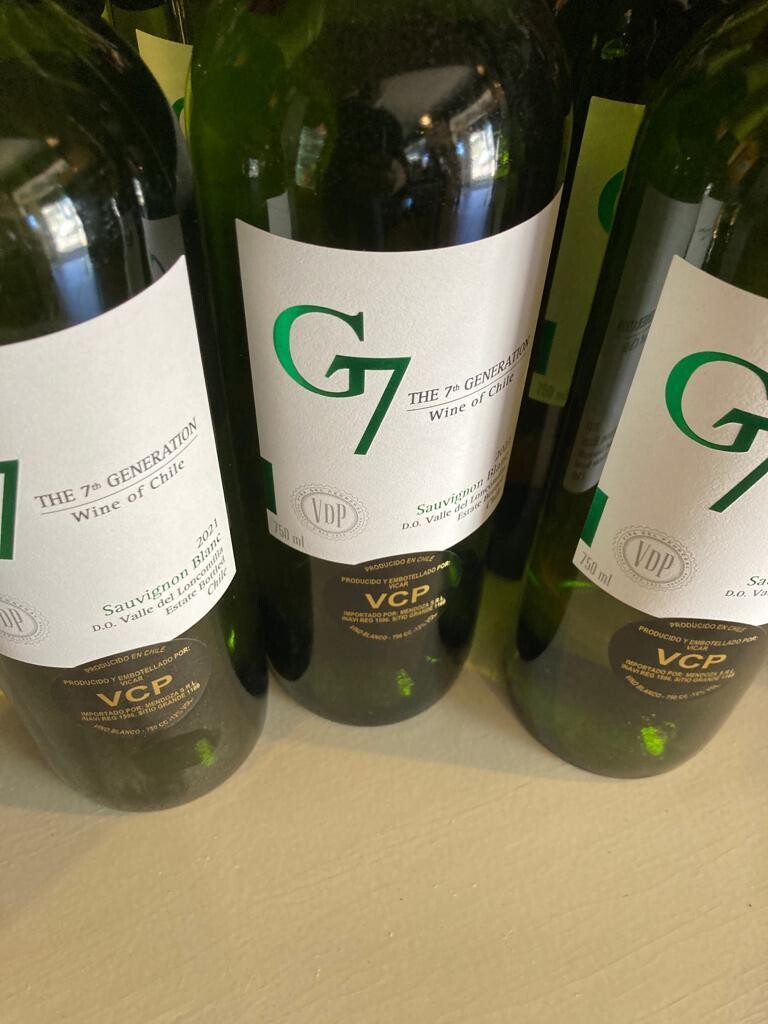 Vinos chilenos G7 Varietales