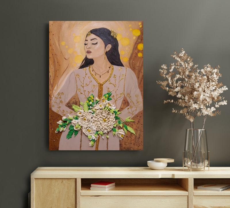 (SOLD )Radiant Moroccan beauty