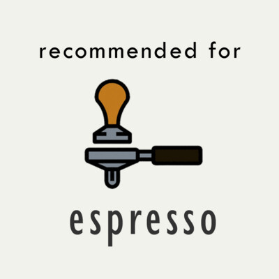 Recommended for Espresso