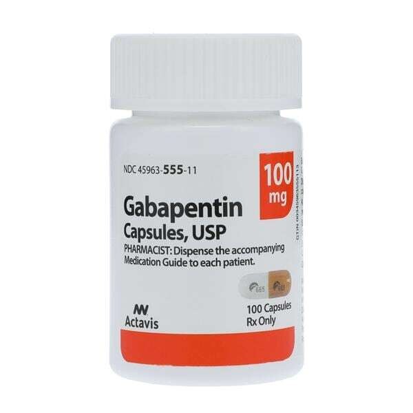 Gabapentin 100mg Capsules