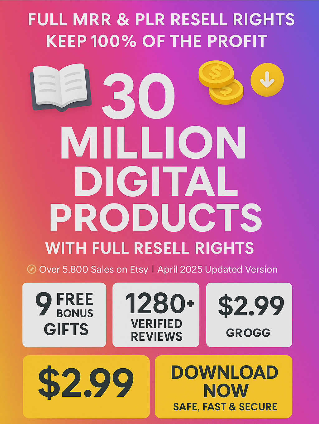 30 Million PLR/MRR DIGITAL BUNDLE