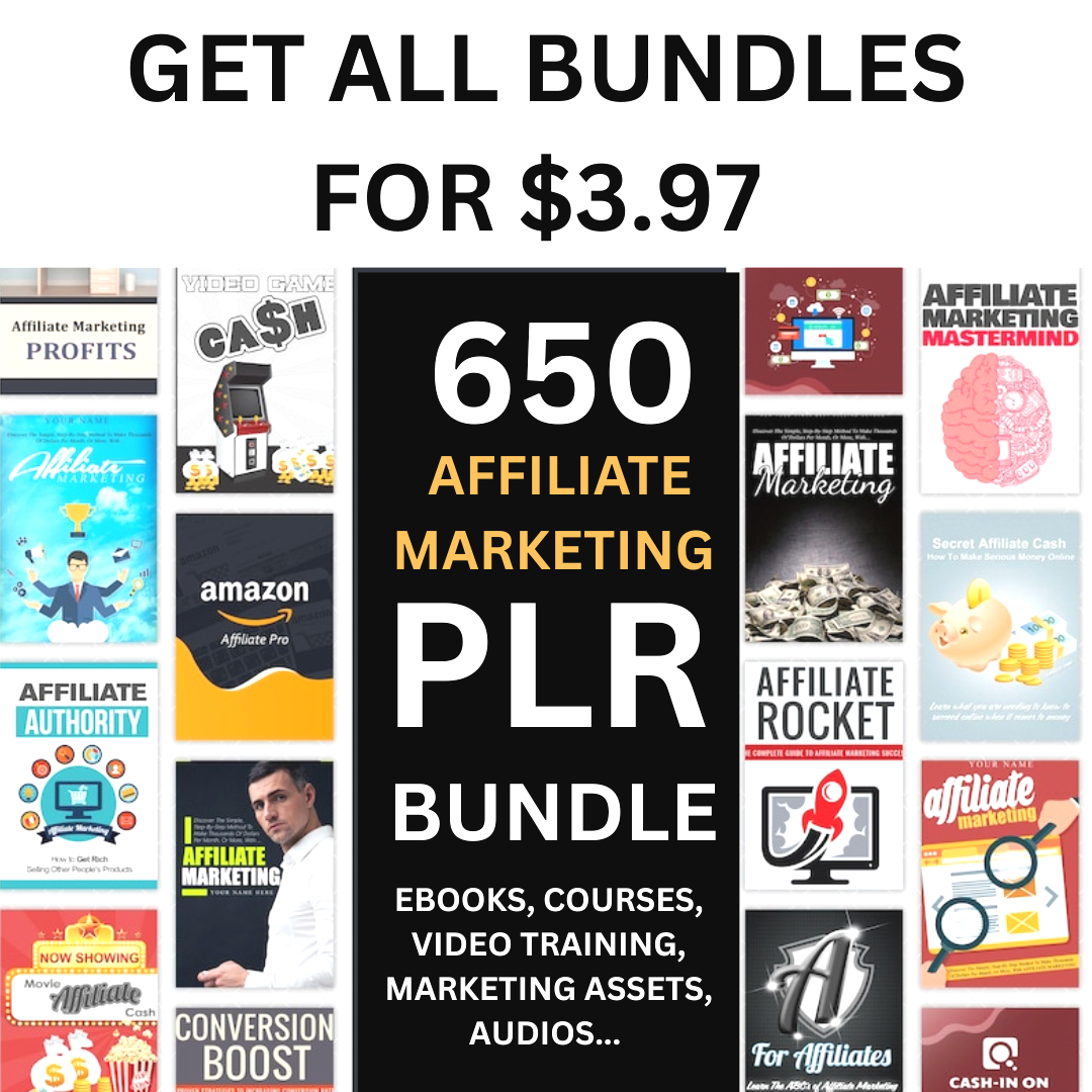 3000+ PLR PACK EBOOKS AND COURSES