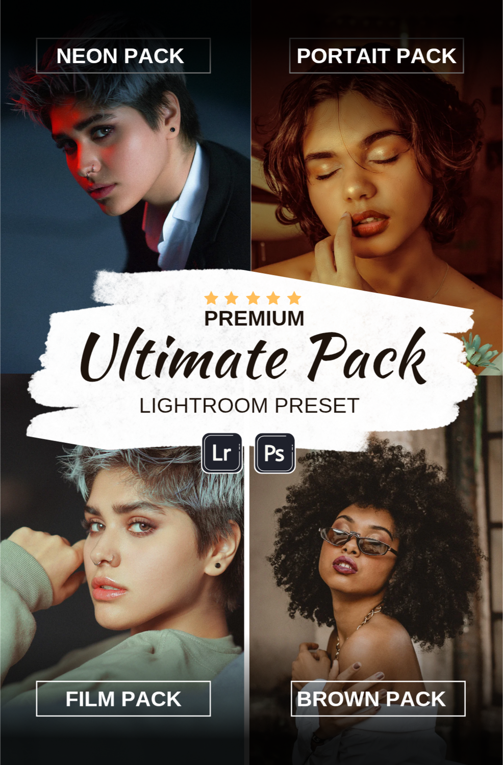 350,000+ PLR/MRR Lightroom Presets Mega Bundle with – Aesthetic Filters for Photo Editing, Mobile &amp; Desktop