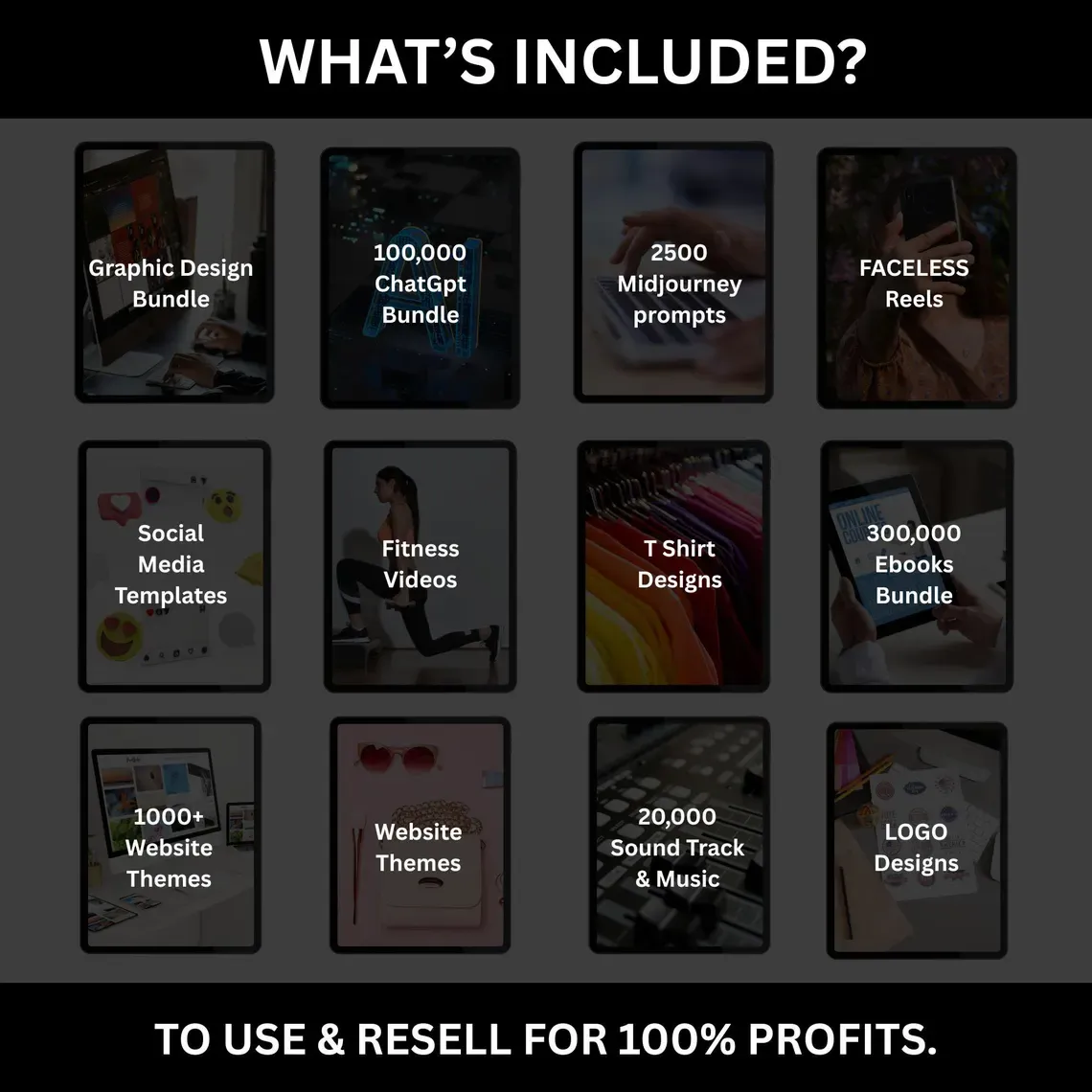 80+ Million Digital Products | PLR &amp; MRR Bundle