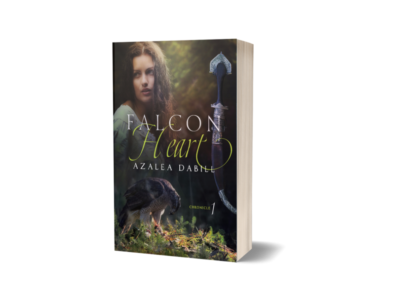 Signed Paperback Falcon Heart Book # 1