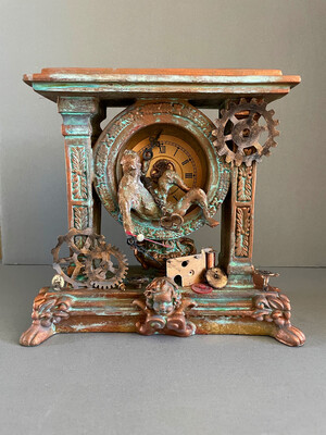 &quot;Time Is On My Side&quot;,  Assemblage Art,