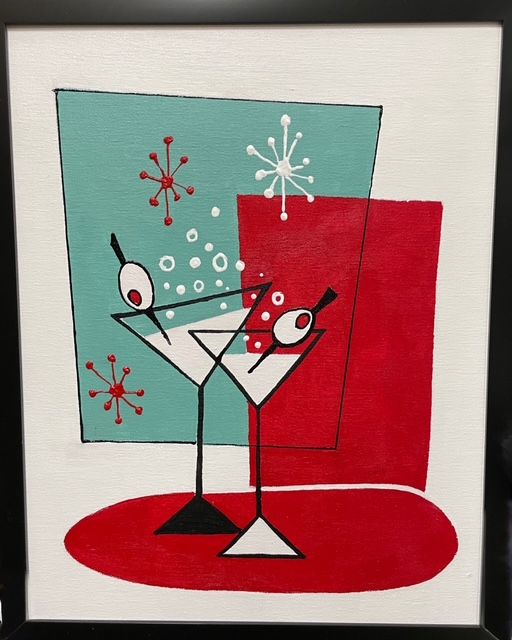 Retro Barware #5 Painting