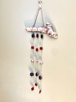 Glass Gems &amp; Driftwood Sun Catcher, #5