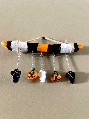 Driftwood Halloween Art Chime, #2